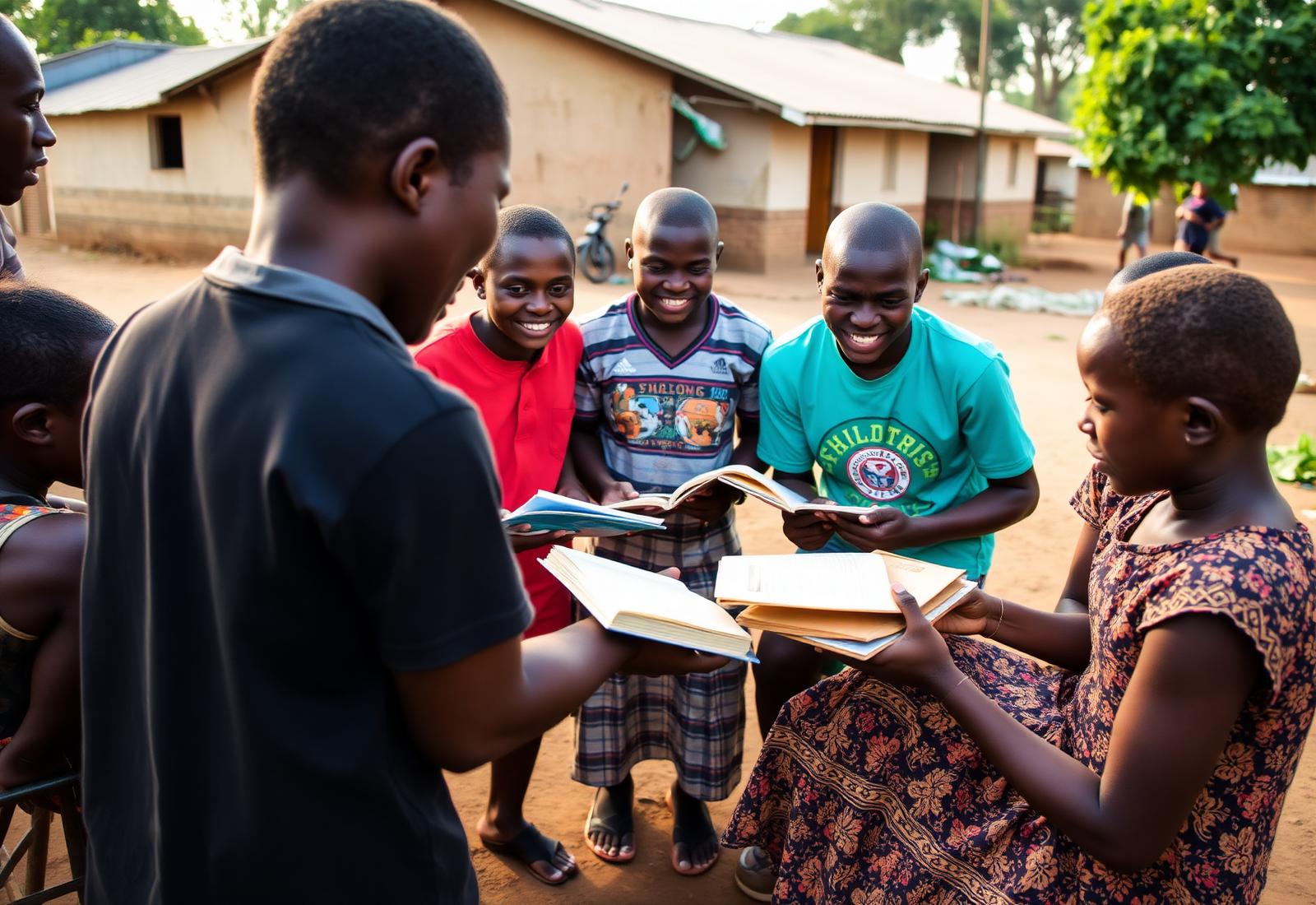 Community reading session
